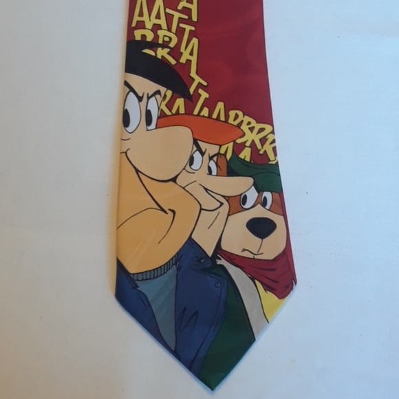 Yabba Dabba Do Men's Cartoon Tie - Picture 2 of 5